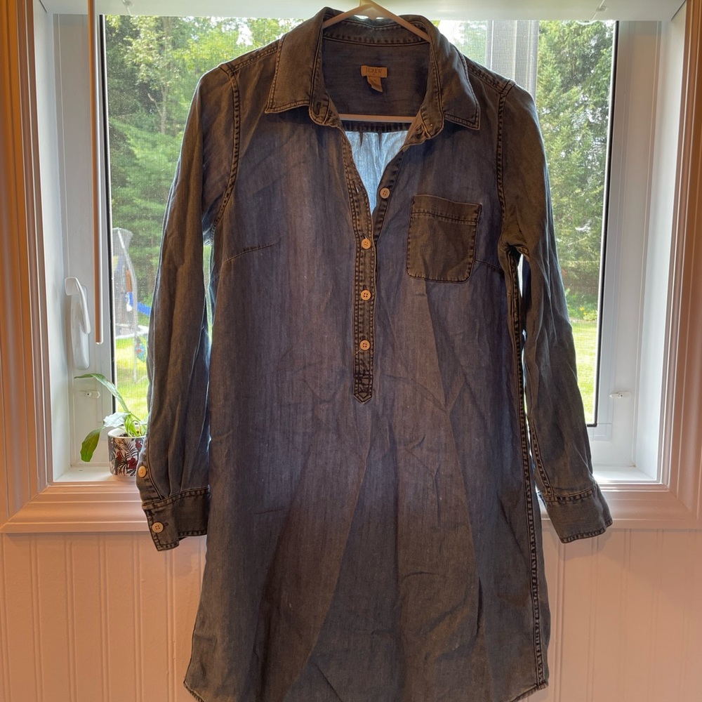 JCREW chambray dress